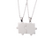 Personalised Puzzle Necklace Set Of 2