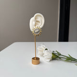 SUNBURST EARRINGS - 18K GOLD-PLATED