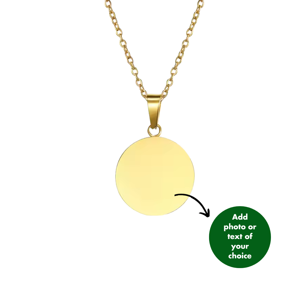 Personalised Round Necklace