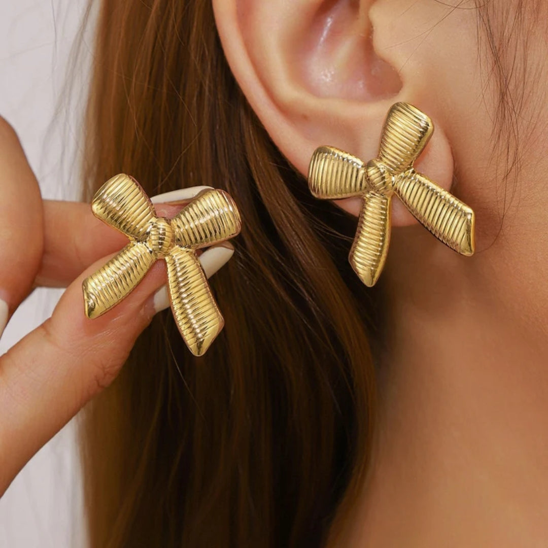 Ribbon Earrings