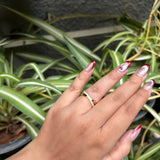 X RING - 18K GOLD-PLATED