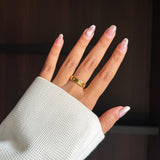 STARLET BAND RING - 18K GOLD-PLATED