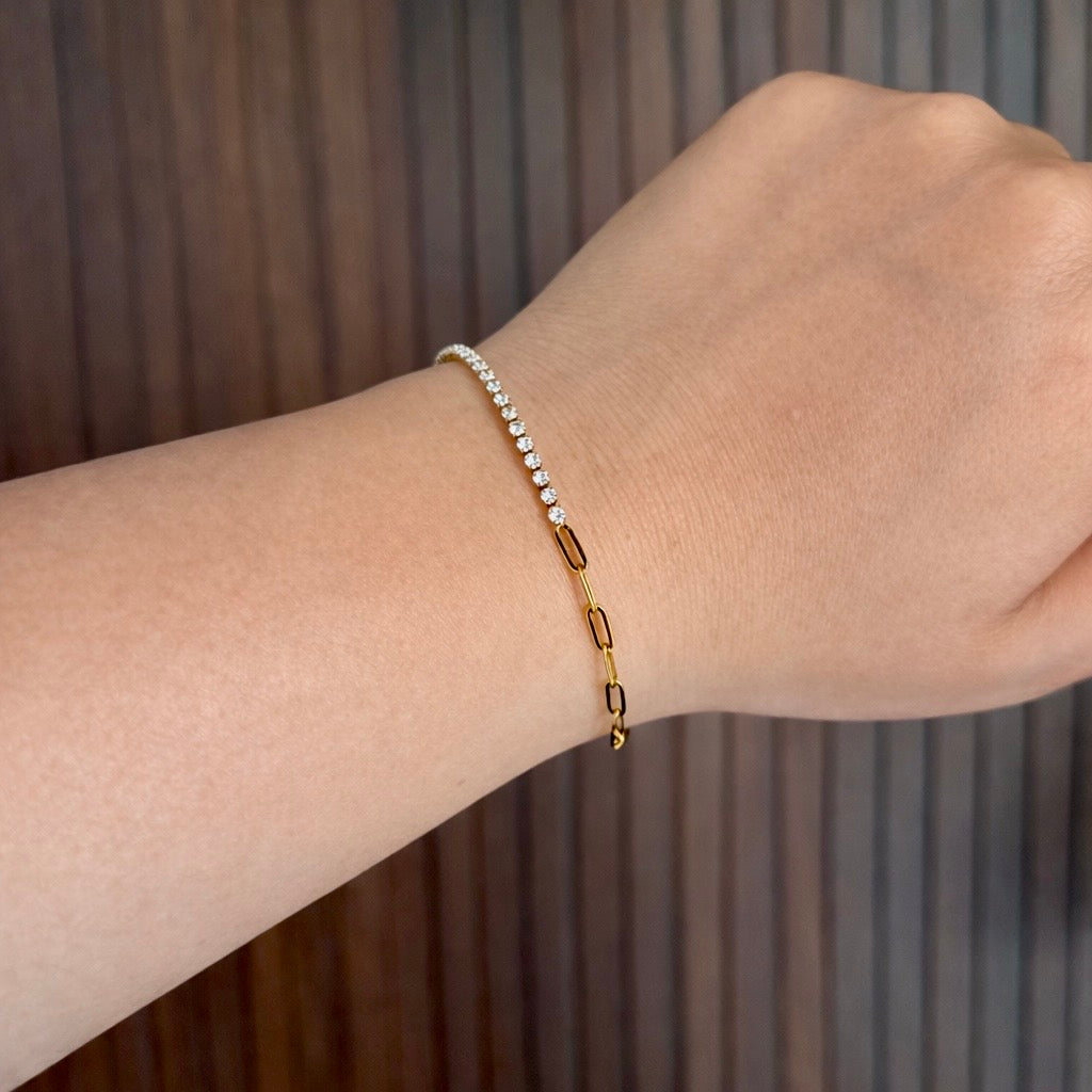 Crystal Link Bracelet