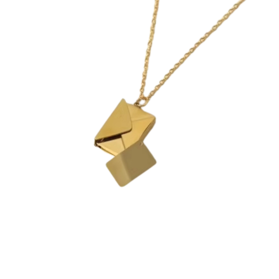 Personalised Envelope Necklace