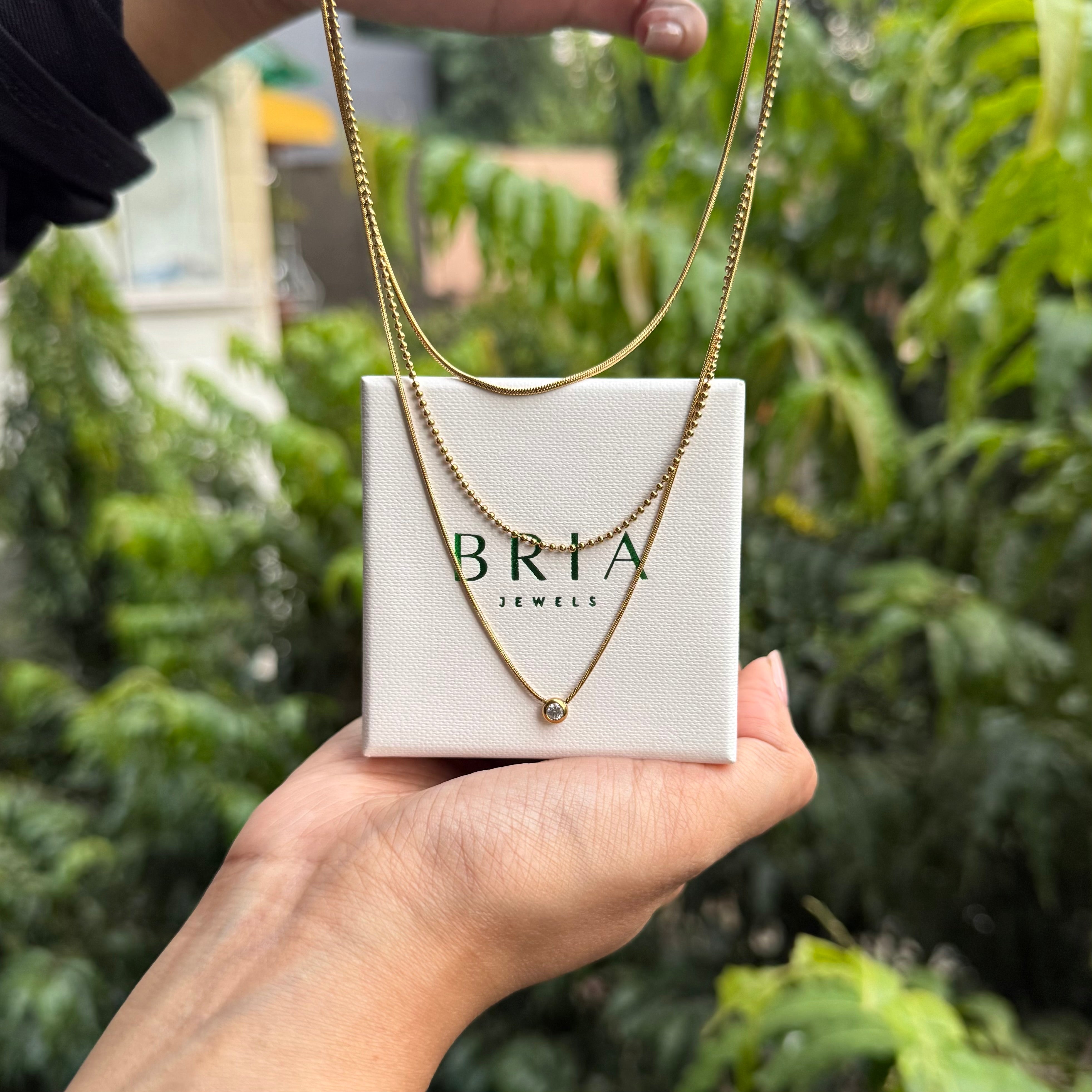 Luna Triple Layer Necklace