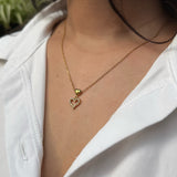 LOVELINK NECKLACE - 18K GOLD-PLATED