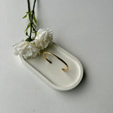 SOLID BRACELET - 18K GOLD-PLATED