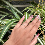 WISHBONE RING - 18K GOLD-PLATED