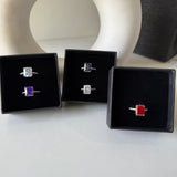 CRUSHED CRYSTAL RING - Fine Silver