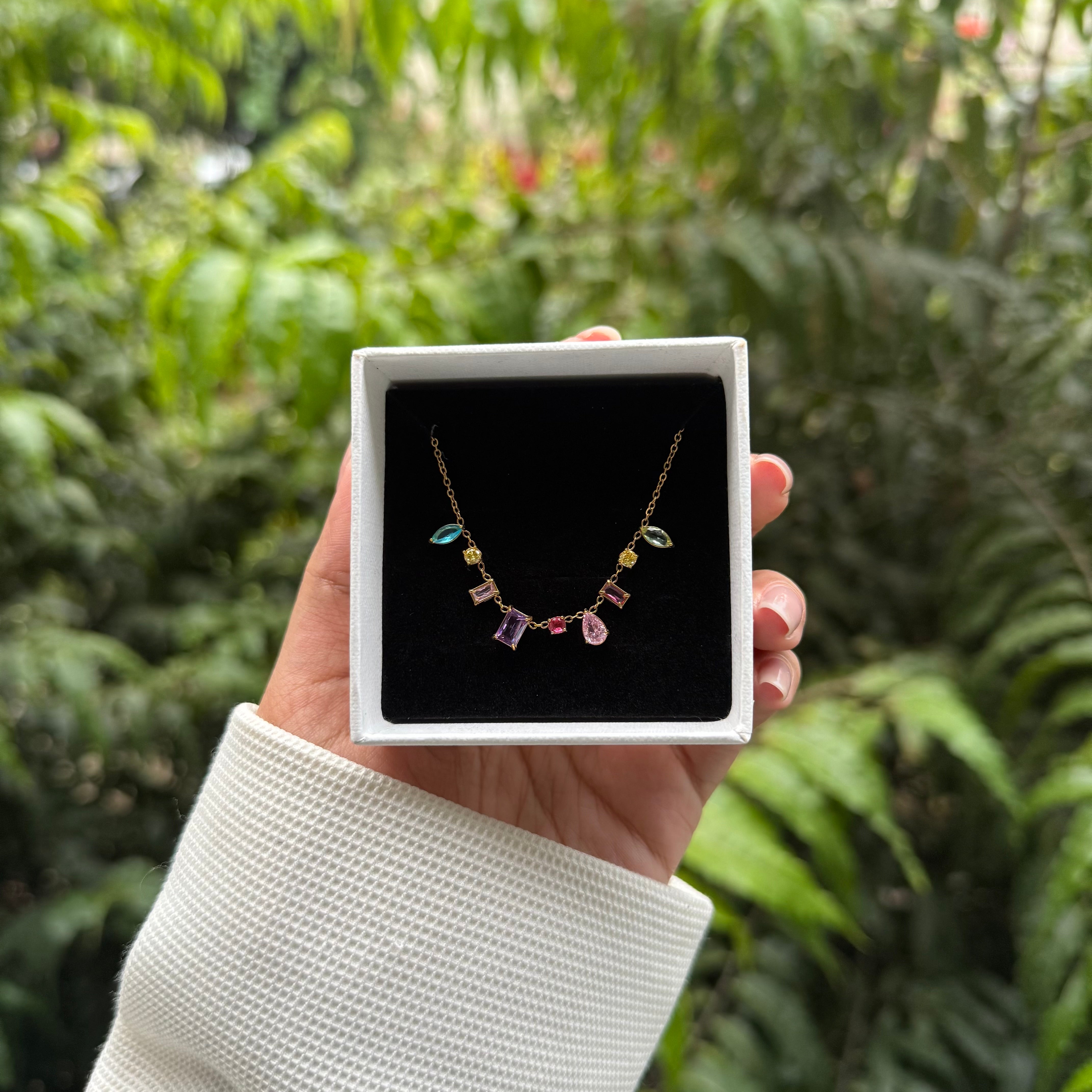 Rainbow Muse Necklace