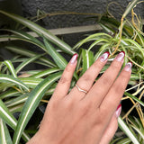 WISHBONE RING - 18K GOLD-PLATED