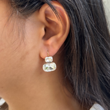 DAZZLE EARRINGS - 18K GOLD-PLATED