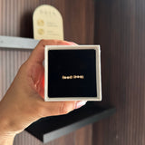 SOLITAIRE EAR CUFFS - 18K GOLD-PLATED