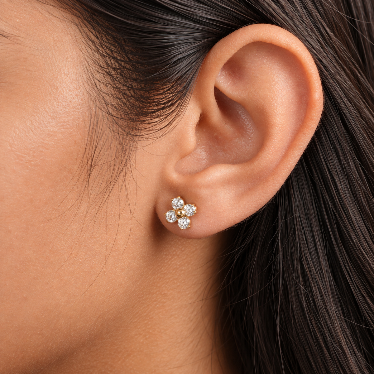 Floral Studs