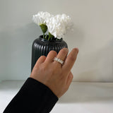 BAGUETTE RING - 18K GOLD-PLATED