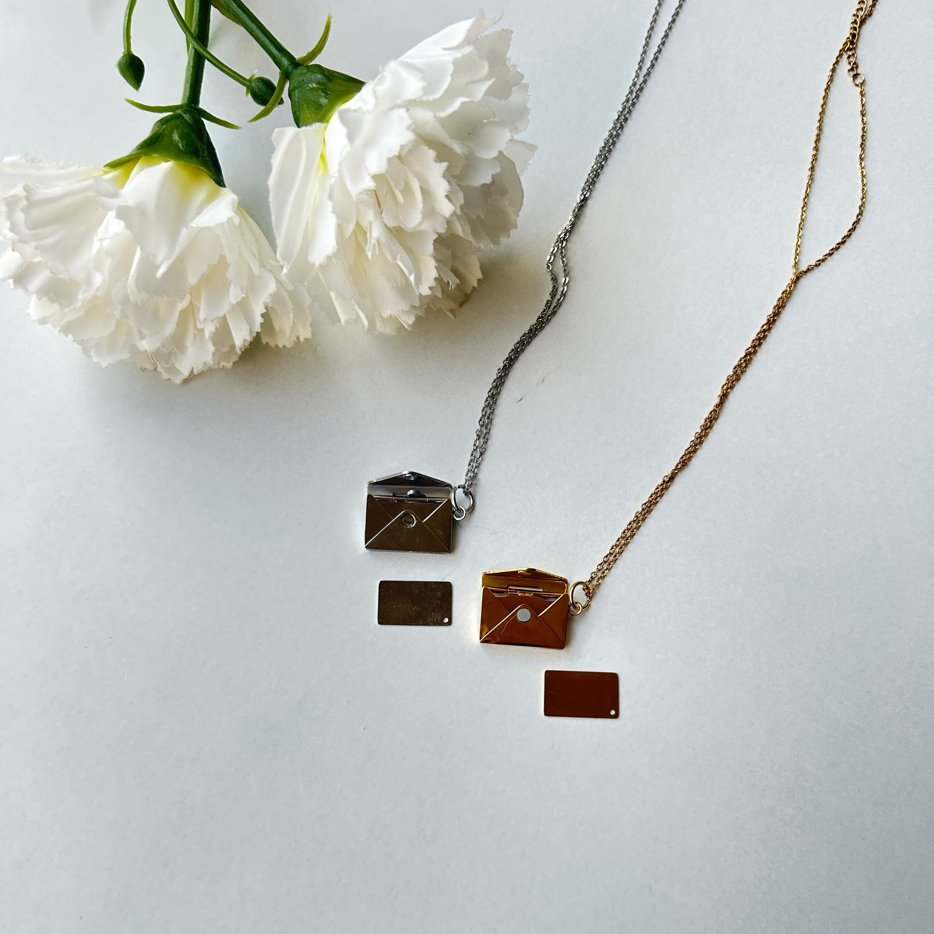 Personalised Envelope Necklace