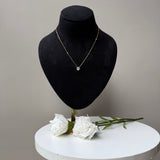 HEARTFELT NECKLACE - 18K GOLD-PLATED