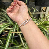 TWIX BRACELET - 18K GOLD-PLATED