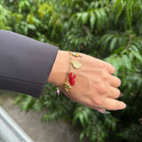 OCEAN LIFE BRACELET - 18K GOLD-PLATED