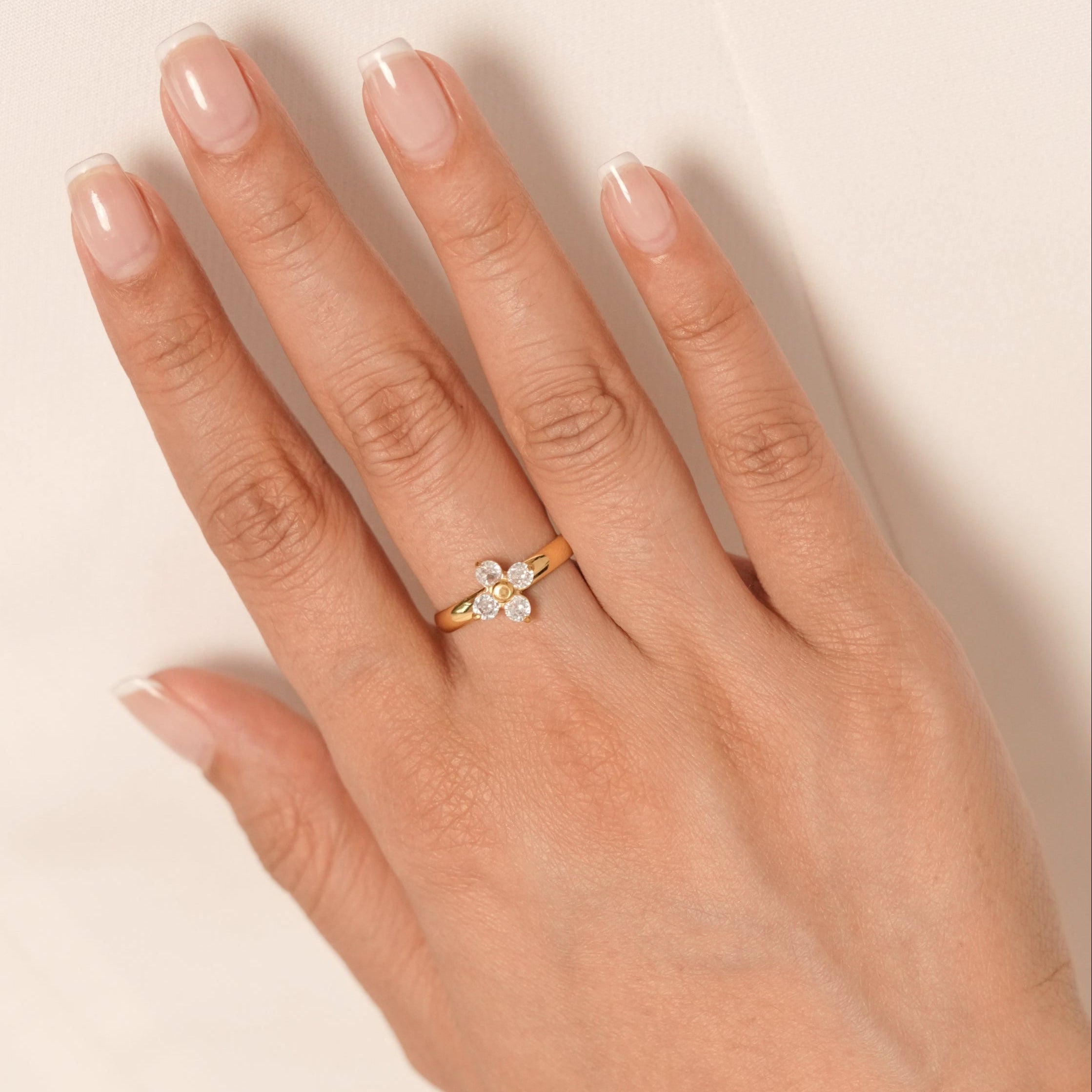 Fleur Adjustable Ring