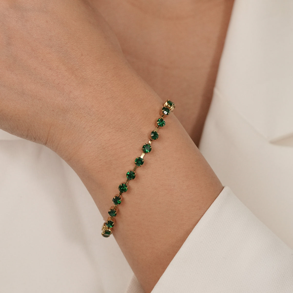Verde Tennis Bracelet