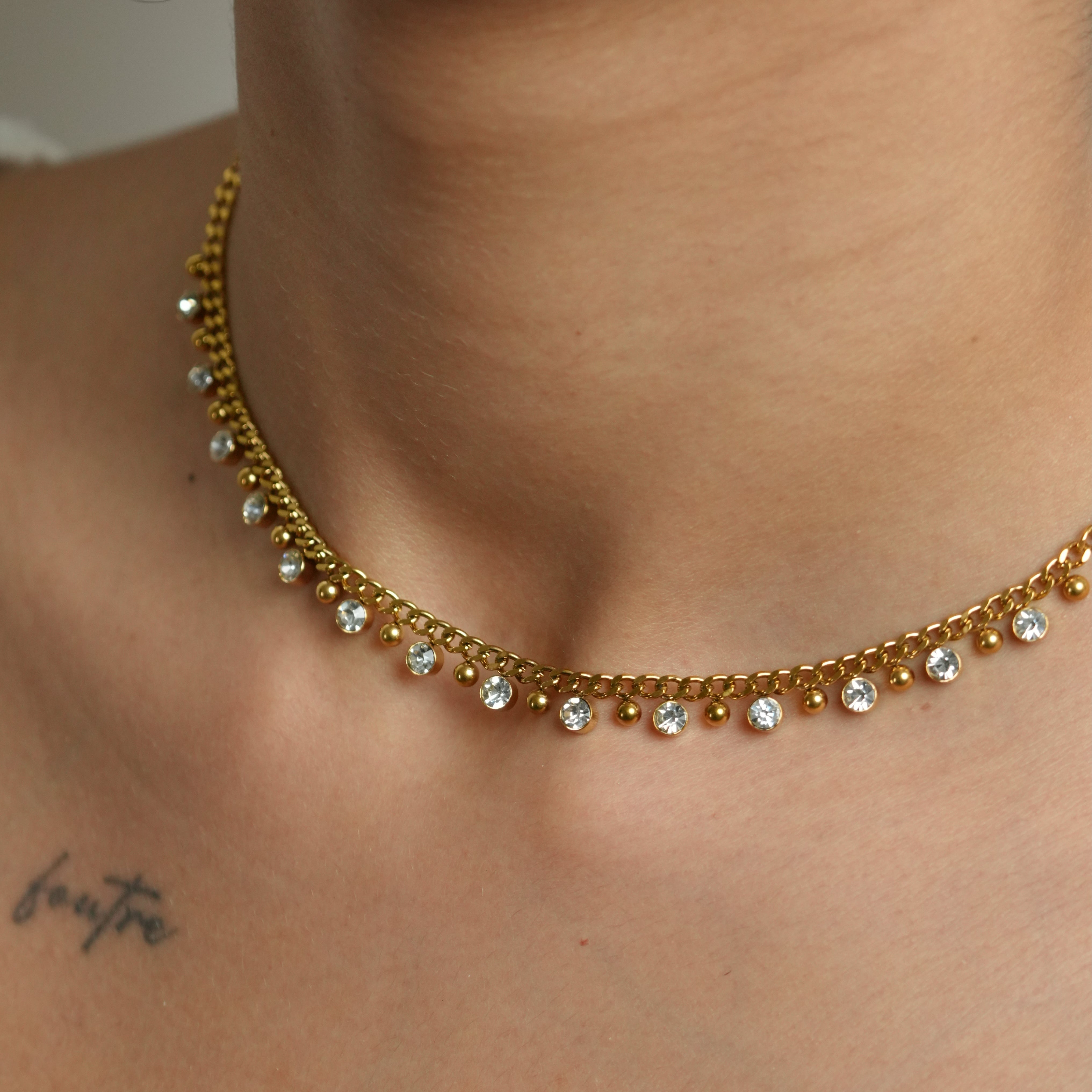 Chunky Charm Necklace