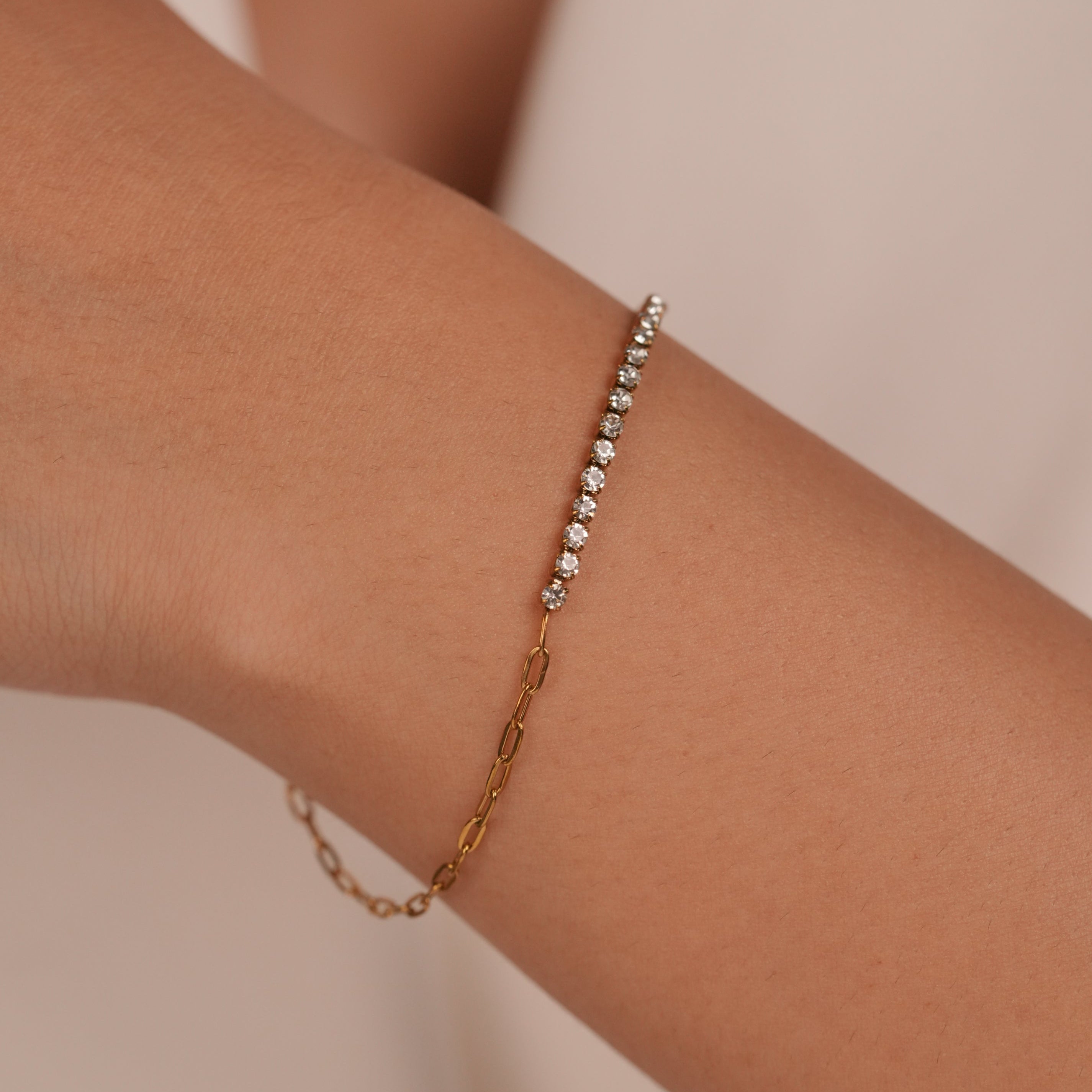 Crystal Link Bracelet