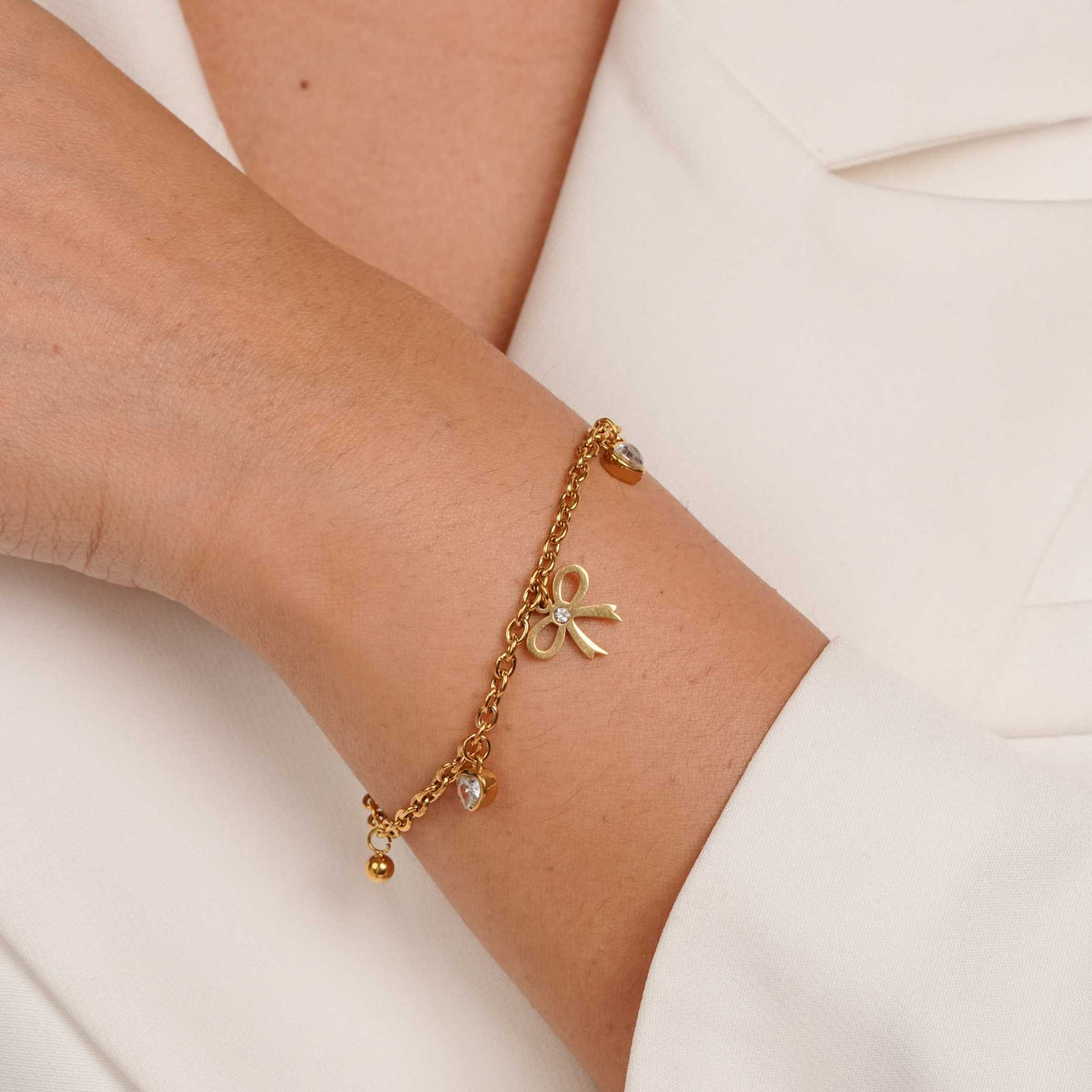 Ribbon Link Bracelet