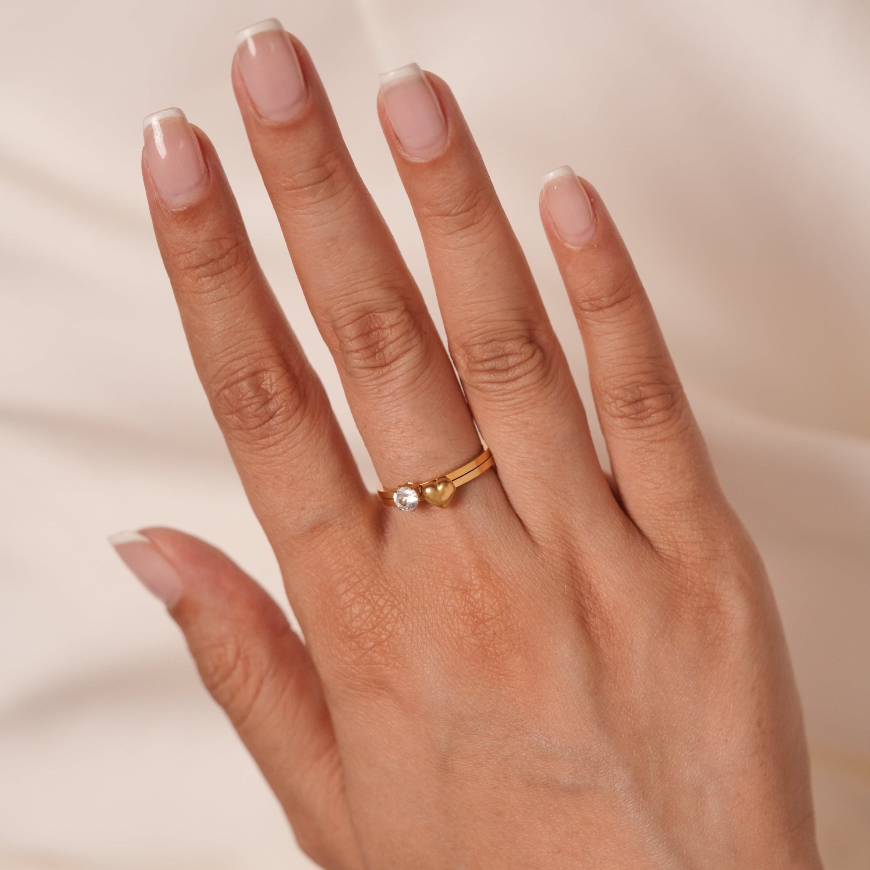 Amore Stack of 2 Ring