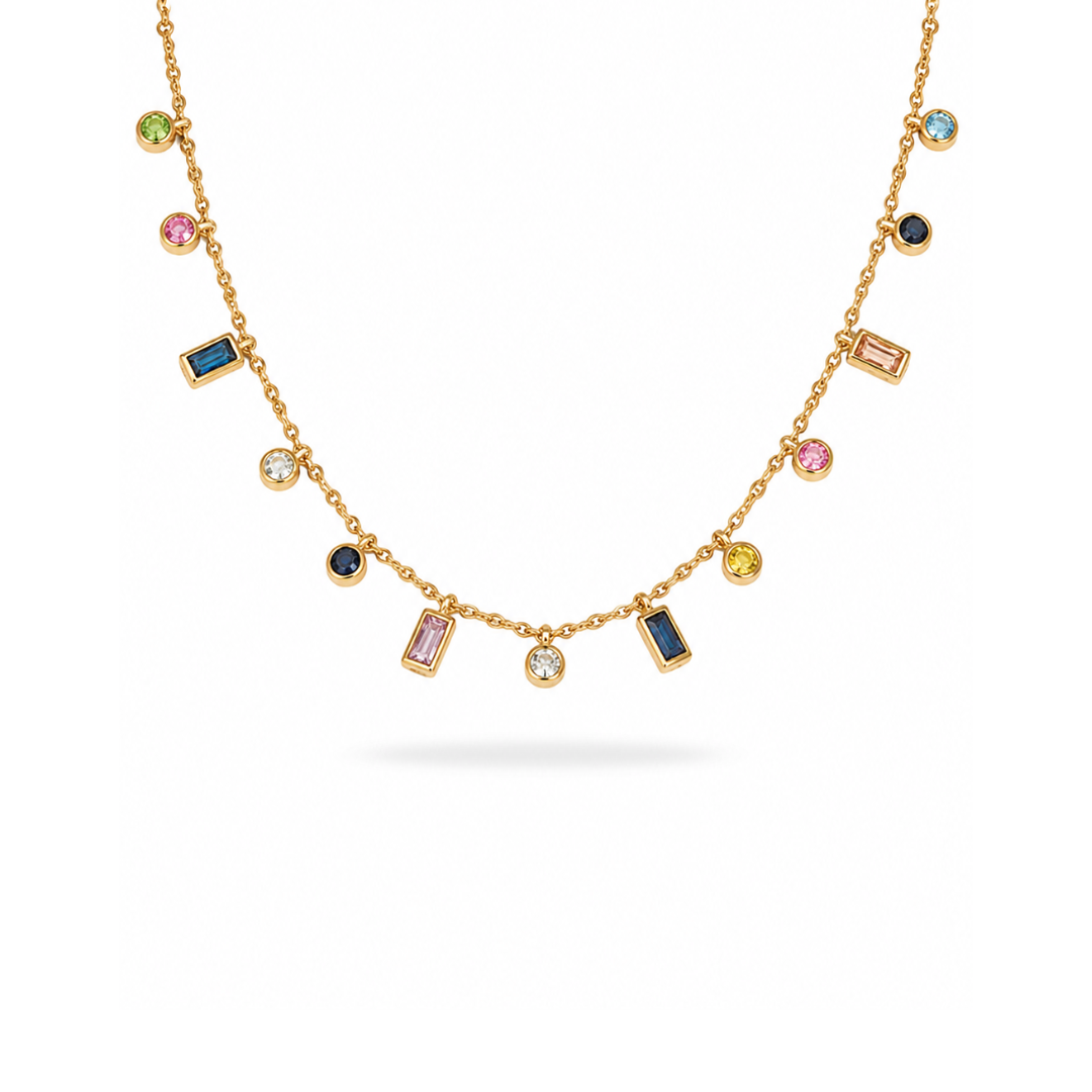 Colorful Stones Necklace