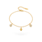 Studded Triheart Bracelet