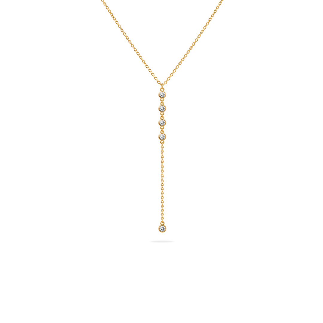 Dainty Lariat Necklace