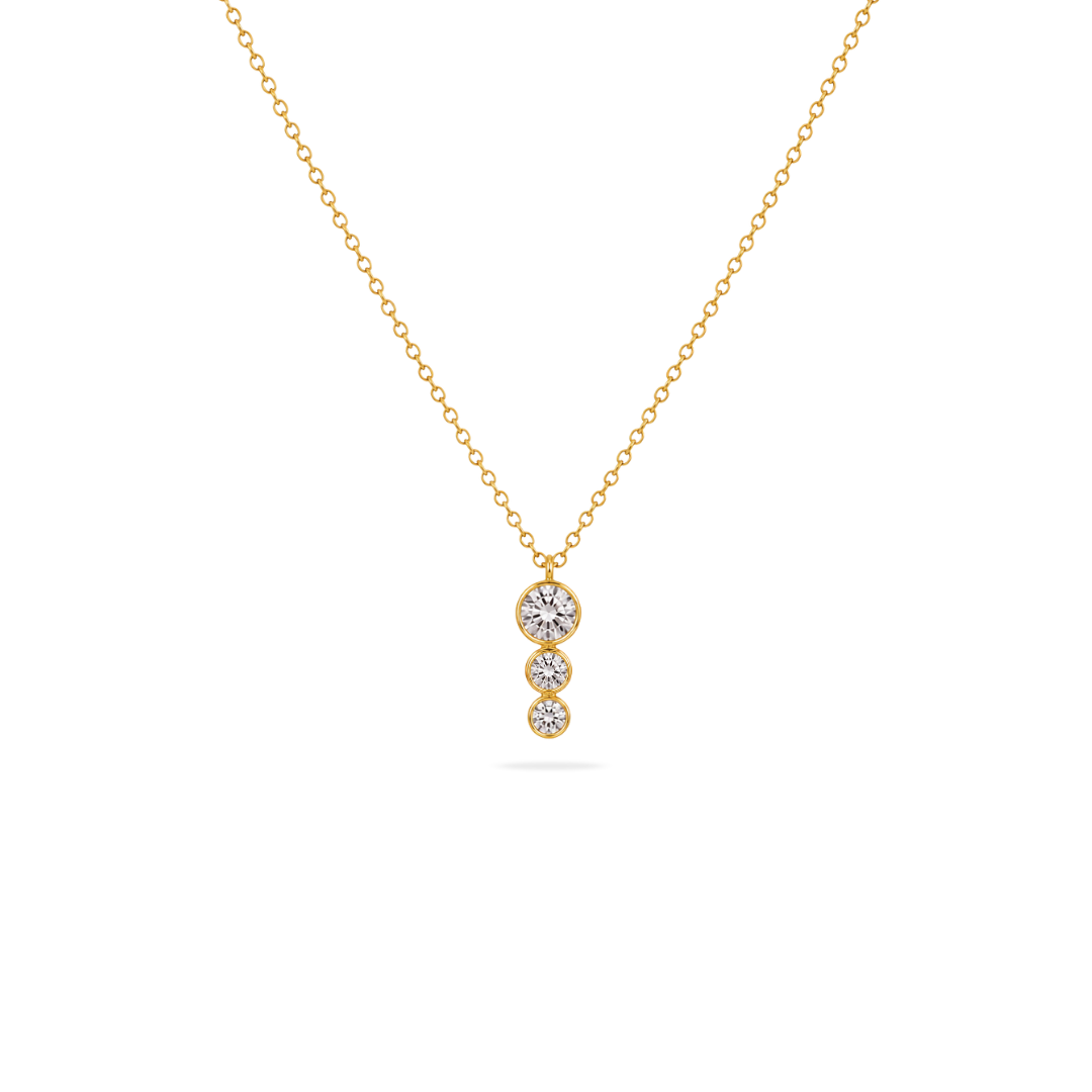 Crystal Trinity Necklace