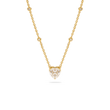 HEARTFELT NECKLACE - 18K GOLD-PLATED