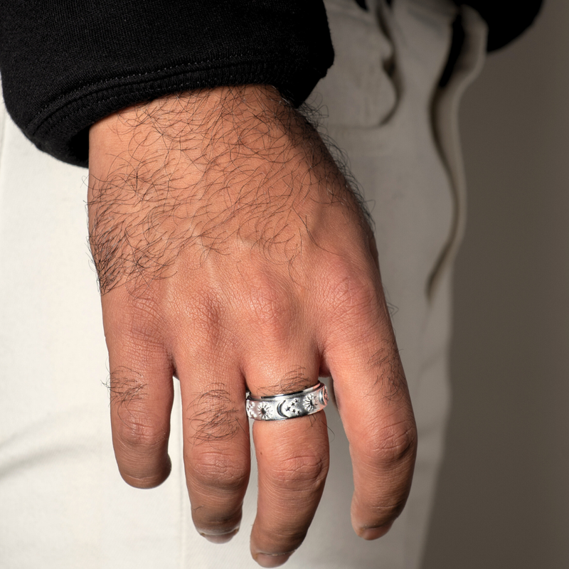 ASTRA MEN'S FIDGET RING