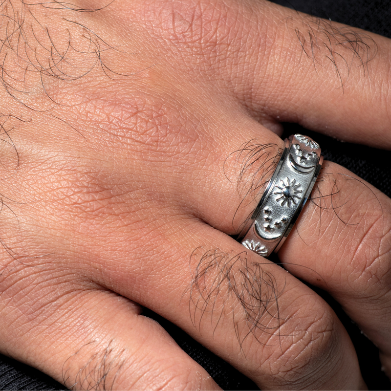 ASTRA MEN'S FIDGET RING