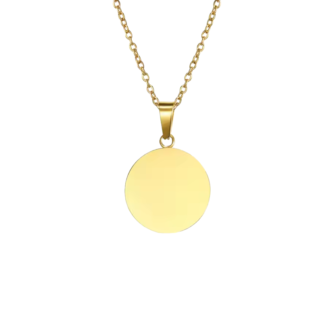 Personalised Round Necklace