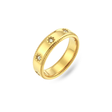 STARLET BAND RING - 18K GOLD-PLATED