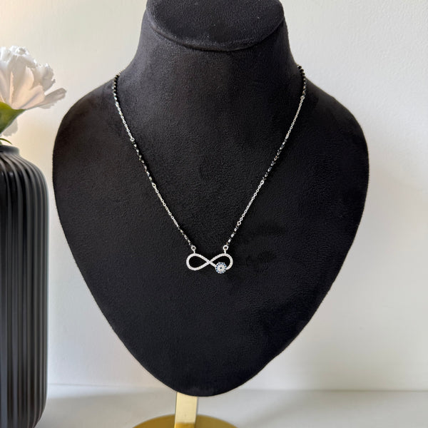 NAZAR MANGALSUTRA - Fine Silver
