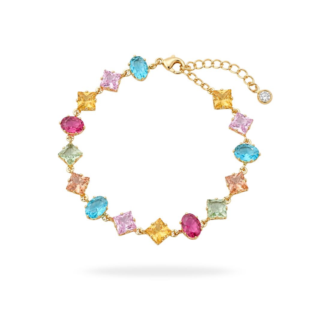 Rainbow Gemstone Bracelet