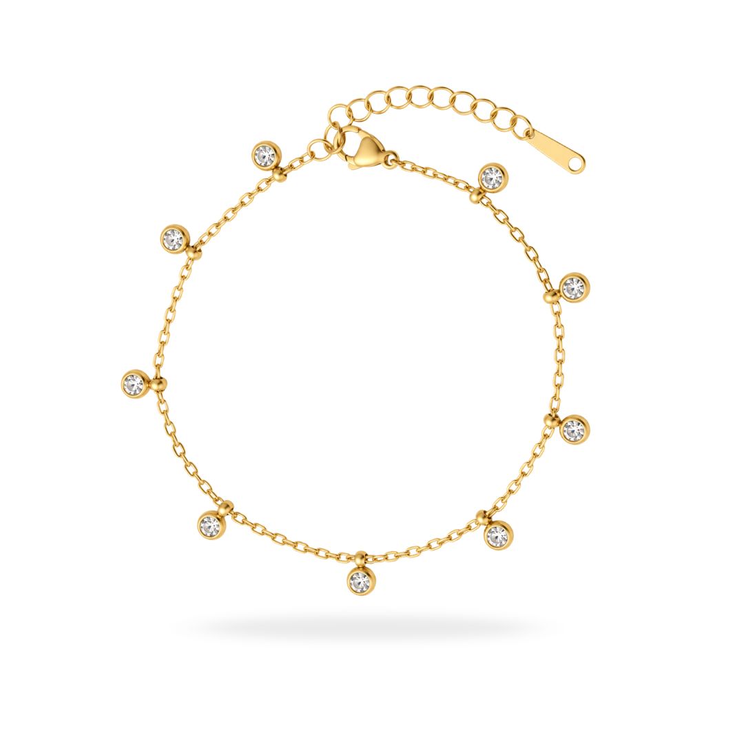 Tiny Solitaire Bracelet
