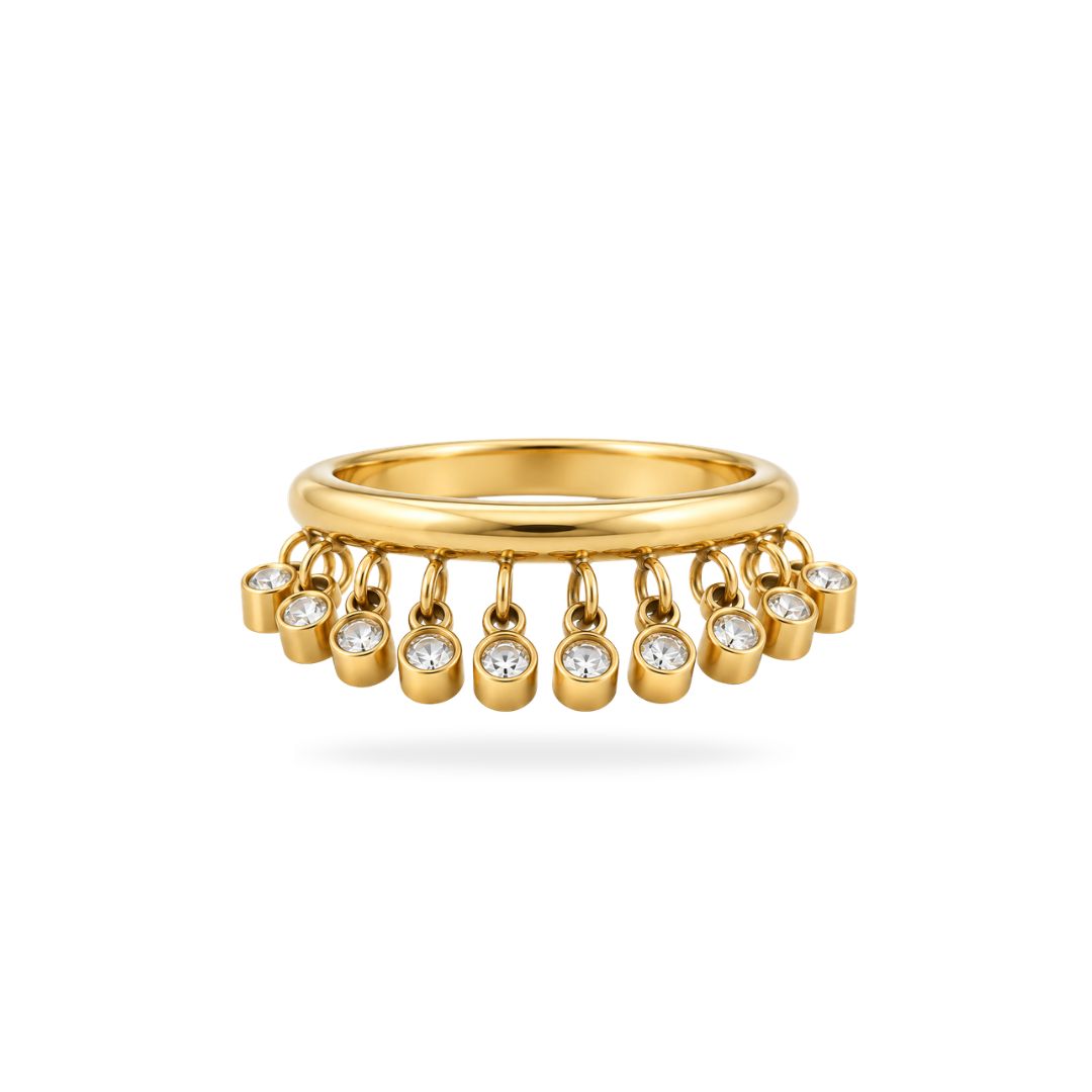 Charm Drop Ring