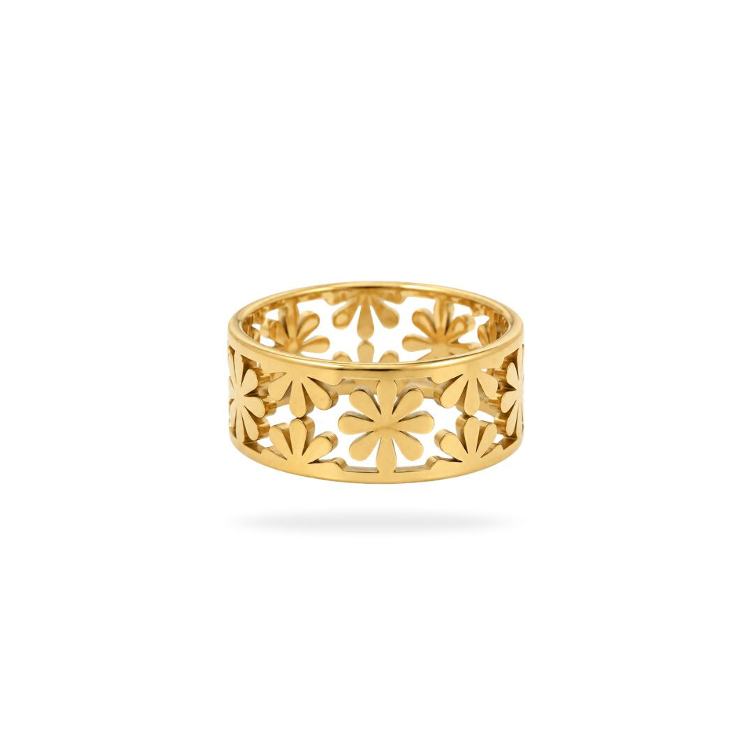 Floral Band Ring