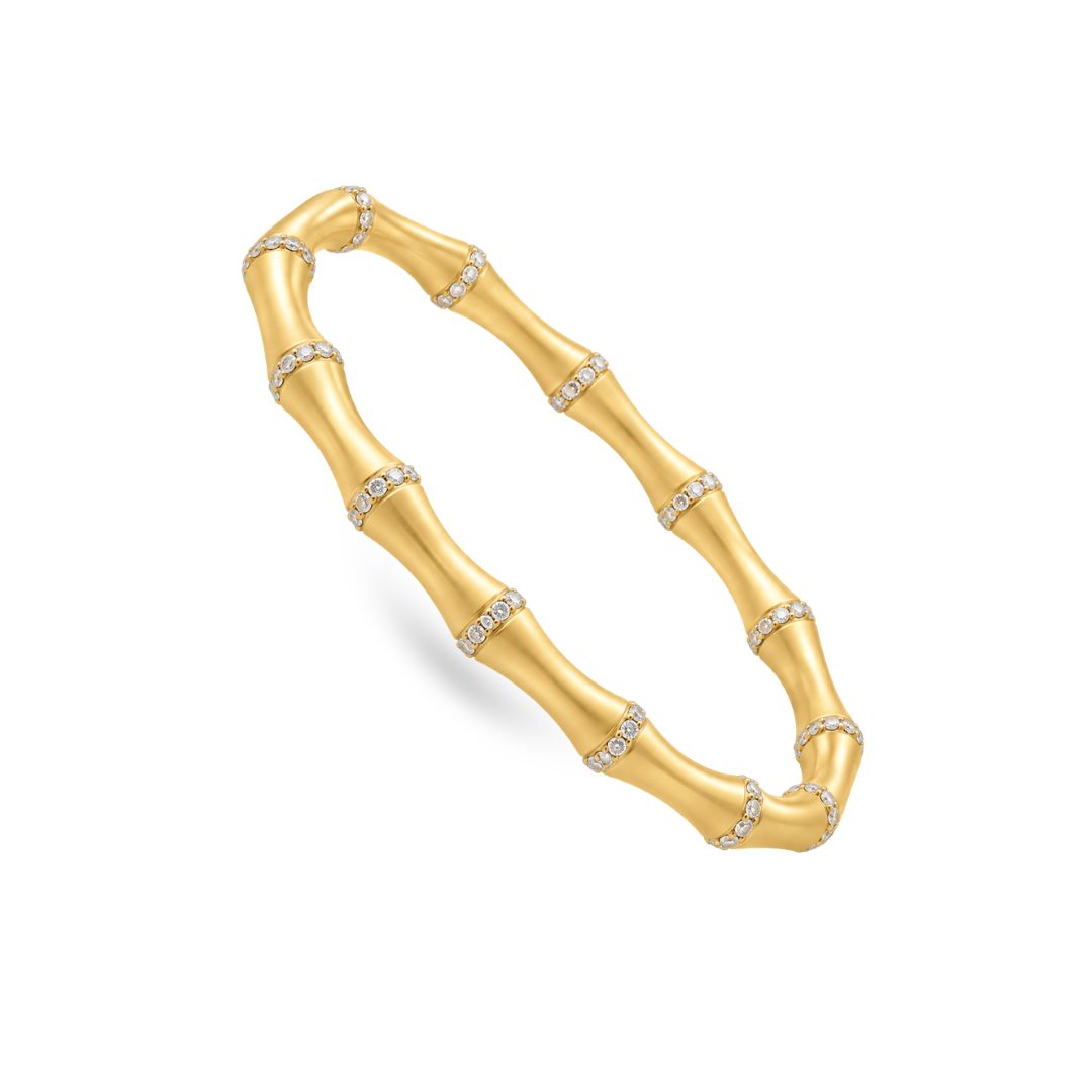 Diamond Segment Bangle