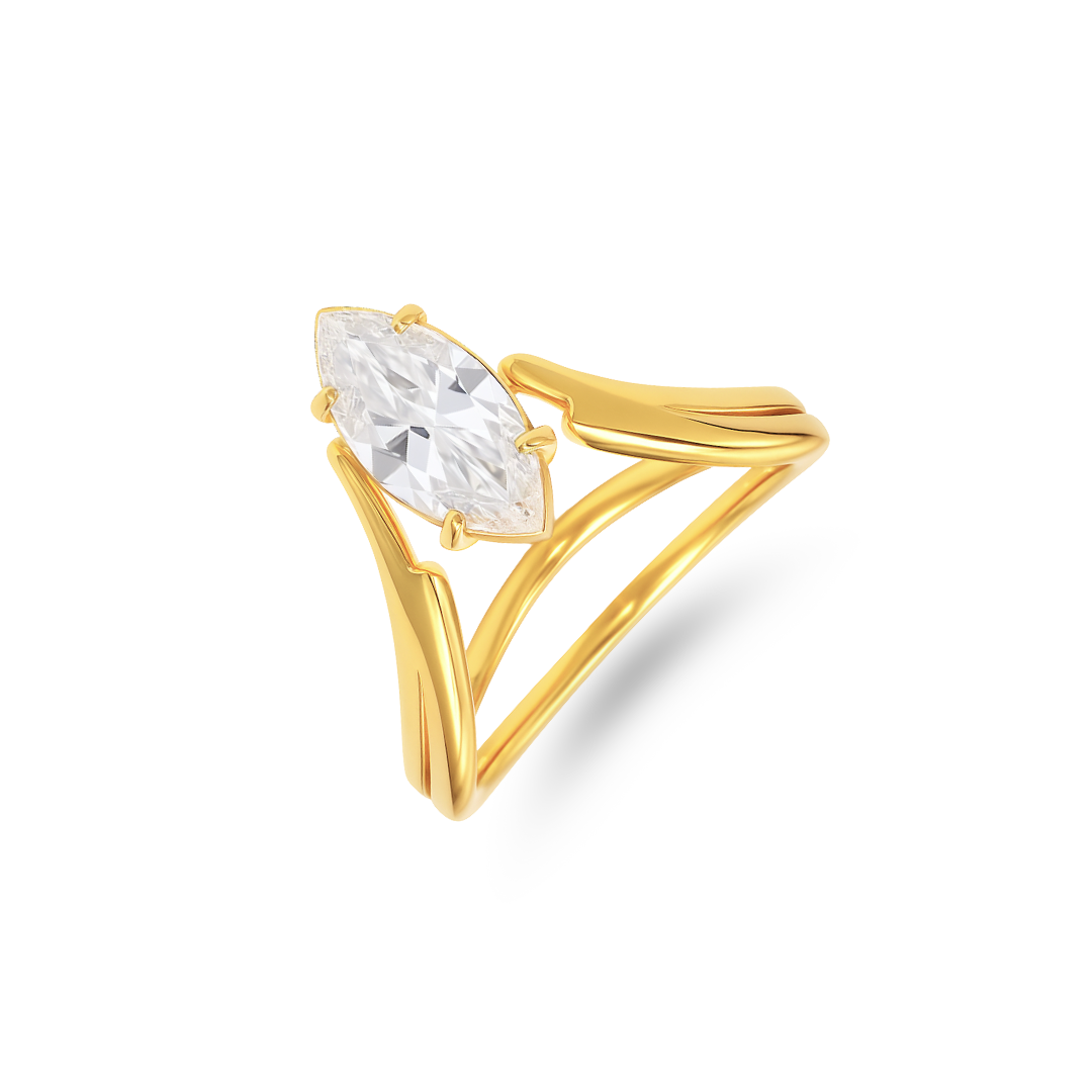 Marquise High Ring