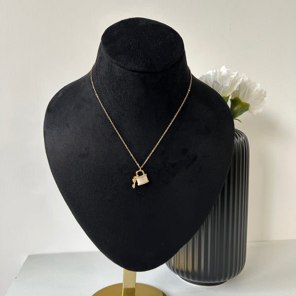 LOCK NECKLACE - 18K GOLD-PLATED