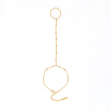 DAINTY HAND CHAIN - 18K GOLD-PLATED