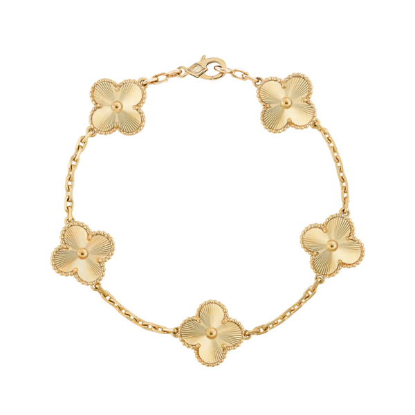 VINTAGE ALHAMBRAH BRACELET - 18K GOLD-PLATED