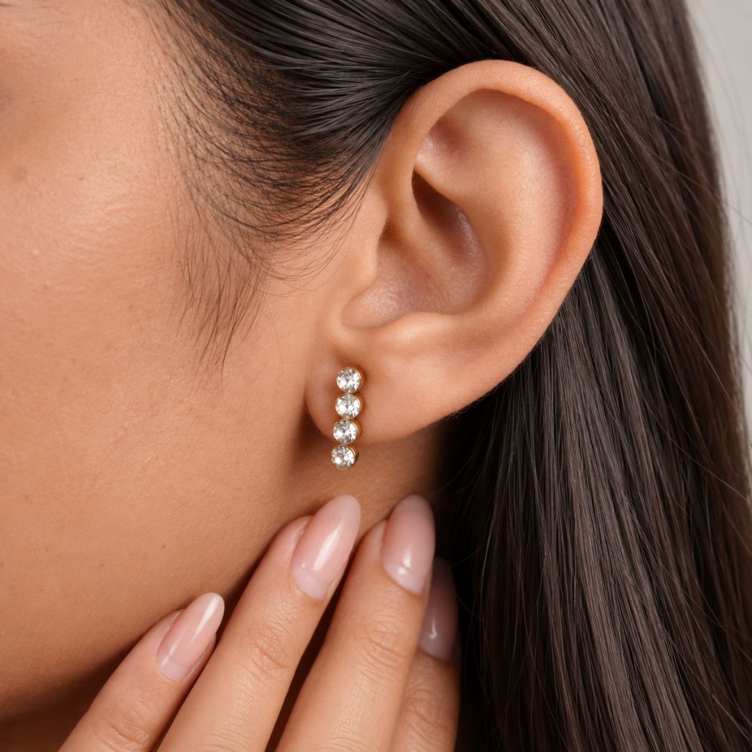 Drop Bar Earrings