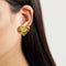 Woven Heart Earrings